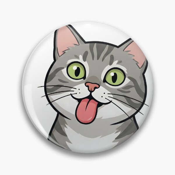 Item preview, The Mlep Tongue Cat designed and sold by Strip to Stick.