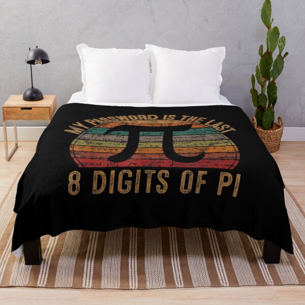 Item preview, My Password Is The Last 8 Digits Of Pi, Pi Day, Math Teacher, Pi Day, Funny Math, Mathematics designed and sold by DoodleUrban.