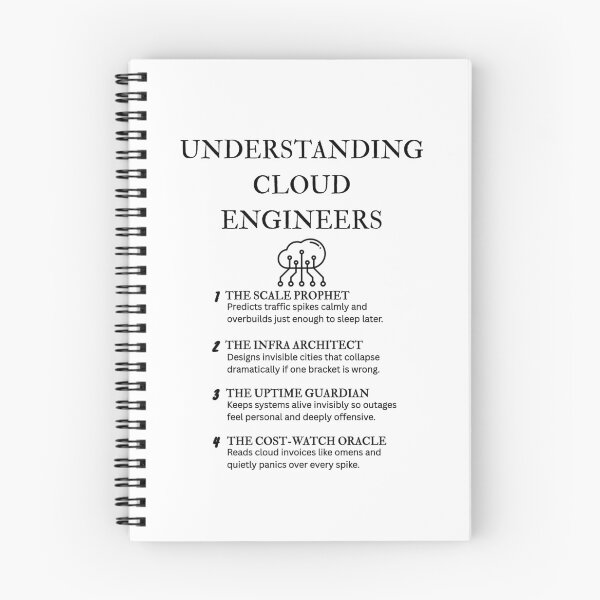 Item preview, Understanding Cloud Engineers – Funny Definition Series designed and sold by PsyFlow35.