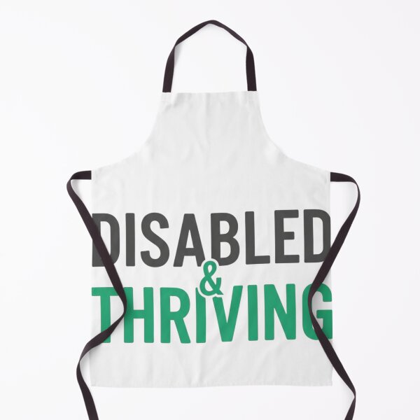 Item preview, Disabled & Thriving - Disability Pride Empowerment Design designed and sold by FitEnvy.