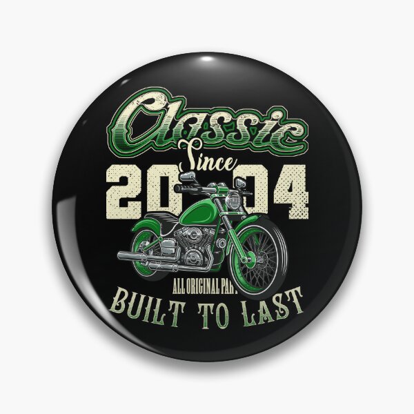 Item preview, Motorcycle Bikers Motorbike Birthday Born In 2004 designed and sold by JRRTs.
