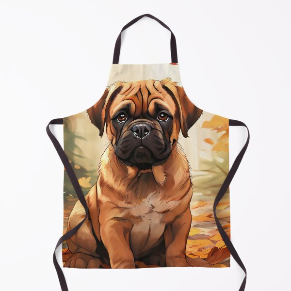Item preview, Puppy in autumn leaves illustration designed and sold by Mianku | Für das Leben.