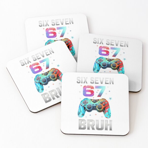 Item preview, Six Seven 67 Colorful Controller Bruh designed and sold by torildorxop.