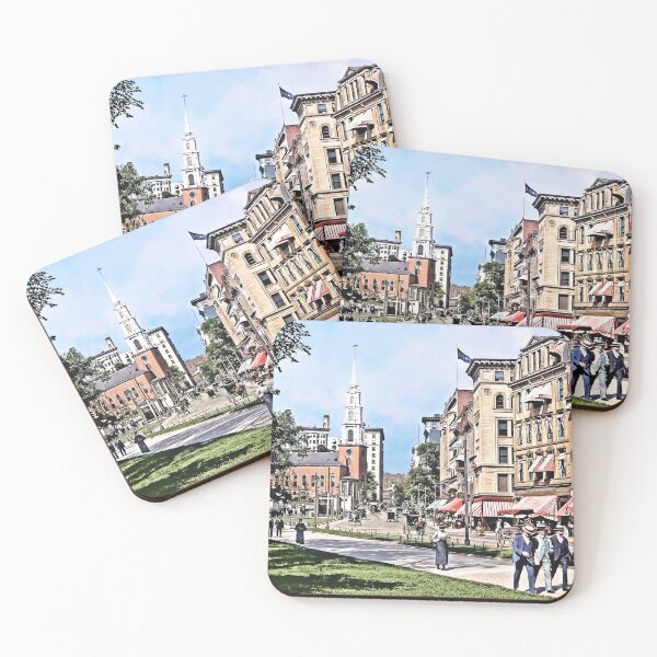 Item preview, Boston MA - Tremont and Park Sts Bet. 1890 and 1899 designed and sold by Susan Savad.