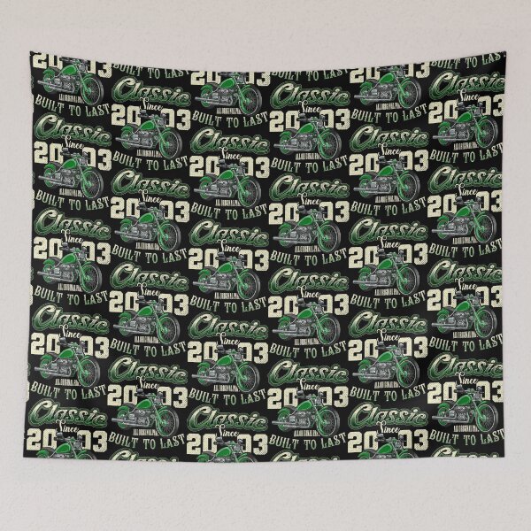 Item preview, Motorcycle Bikers Motorbike Birthday Born In 2003 designed and sold by JRRTs.