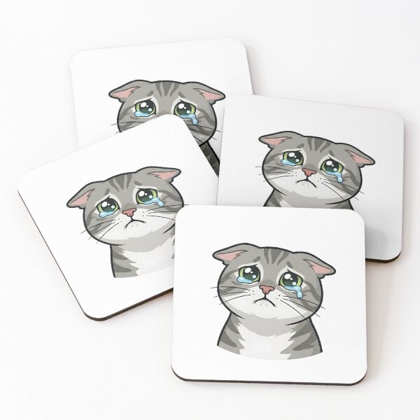 Item preview, The Crying Cat designed and sold by Strip to Stick.