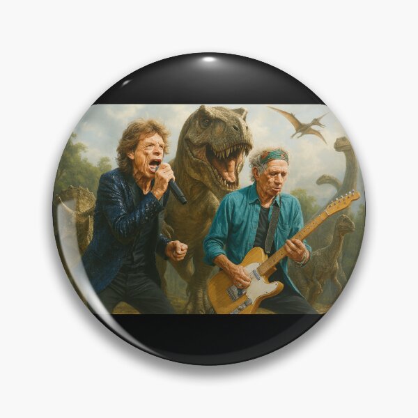 Item preview, The Dinosaurs Rockin' Since the Jurassic Period designed and sold by Halifaxartguy.