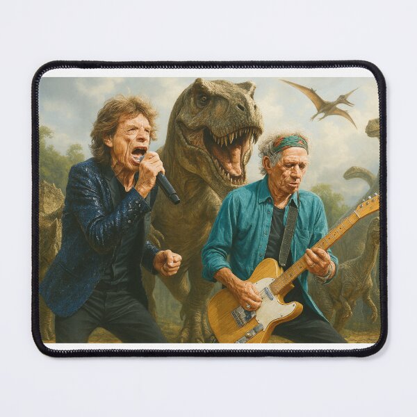Item preview, The Dinosaurs Rockin' Since the Jurassic Period designed and sold by Halifaxartguy.