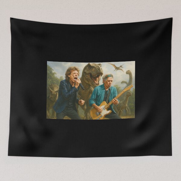 Item preview, The Dinosaurs Rockin' Since the Jurassic Period designed and sold by Halifaxartguy.