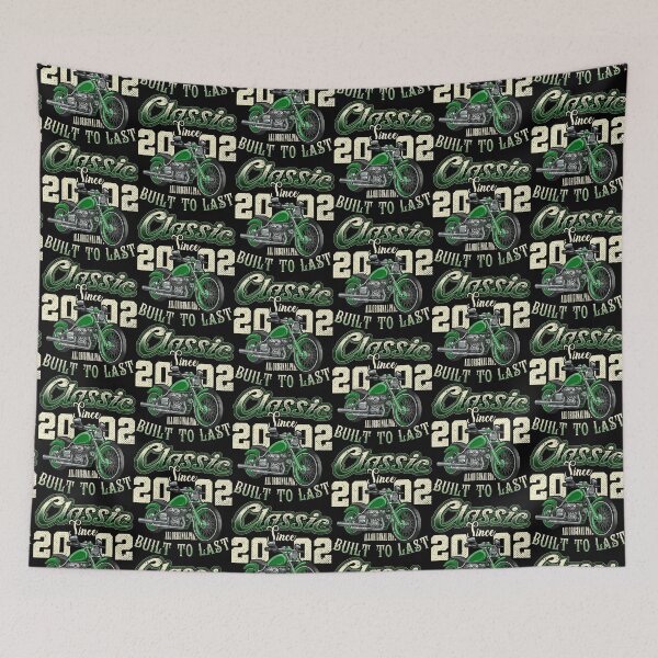 Item preview, Motorcycle Bikers Motorbike Birthday Born In 2002 designed and sold by JRRTs.
