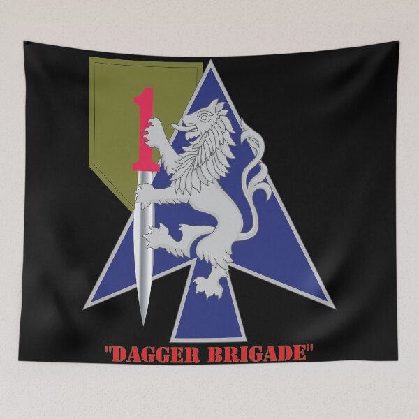 Item preview, Army - 2nd Bde Combat Tm - Dagger Brigade - 1st ID - V1 X 300 designed and sold by Military Insignia Products.