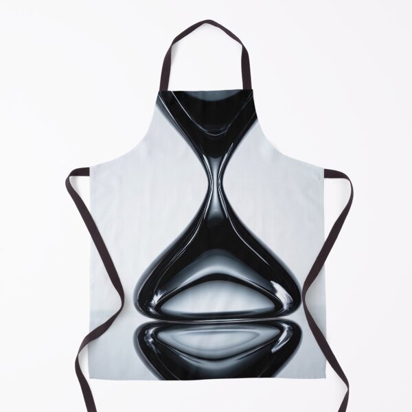 Item preview, Black hourglass on glass designed and sold by anytka.