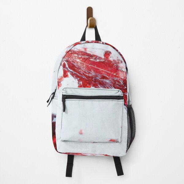 Item preview, Red liquid splashing in clear air designed and sold by anytka.