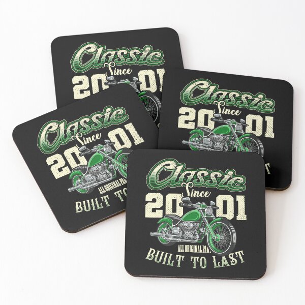 Item preview, Motorcycle Bikers Motorbike Birthday Born In 2001 designed and sold by JRRTs.