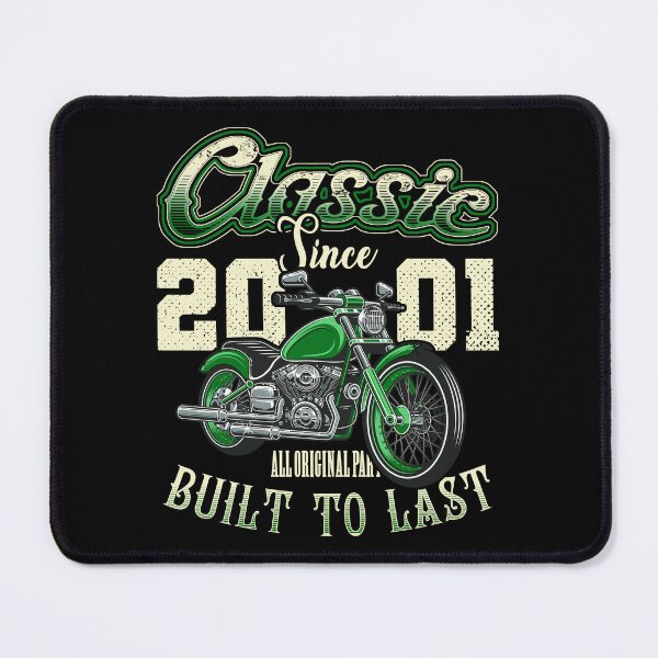 Item preview, Motorcycle Bikers Motorbike Birthday Born In 2001 designed and sold by JRRTs.