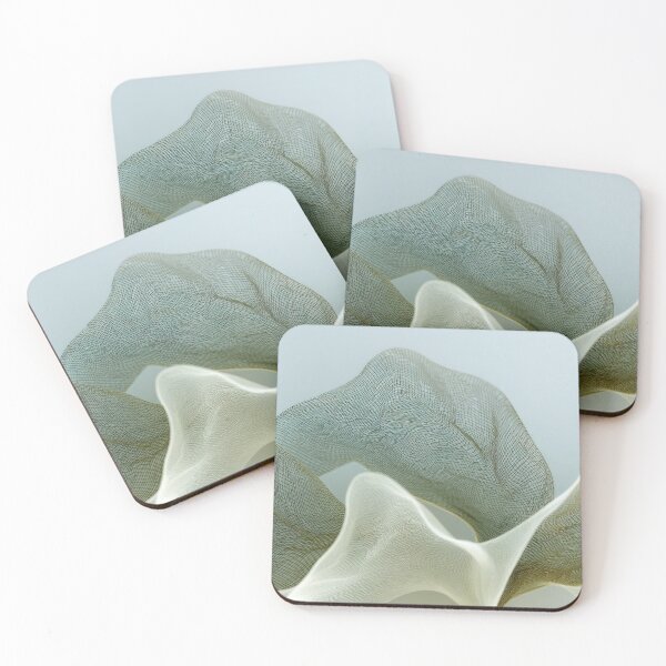 Item preview, Waves of fabric ripple in soft light designed and sold by anytka.