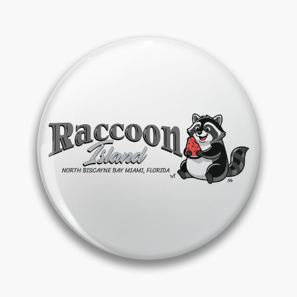 Item preview, Raccoon Island – Biscayne Bay Wildlife Gift designed and sold by NoGoodDeeds.