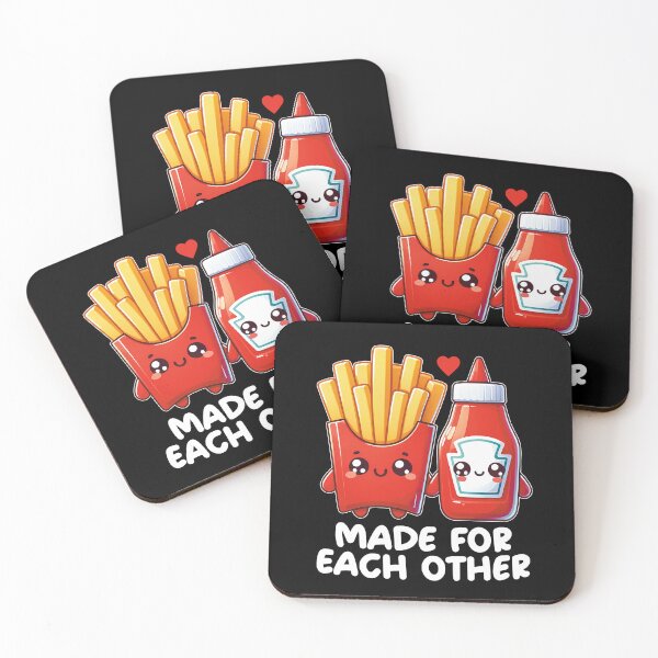 Item preview, Ketchup And Fries: Made For Each Other designed and sold by Lisetta Collection.