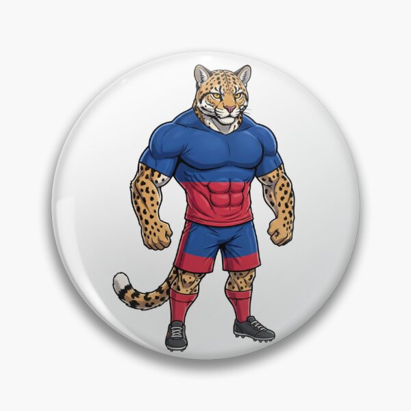 Item preview, Strong Haitian Ocelot Football Mascot2026 designed and sold by ArtByKatti.