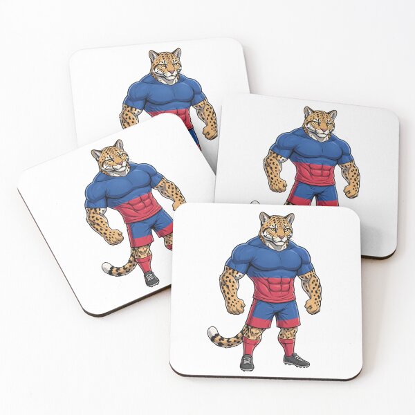 Item preview, Strong Haitian Ocelot Football Mascot2026 designed and sold by ArtByKatti.