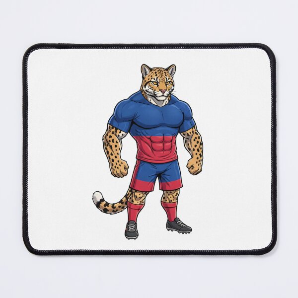 Item preview, Strong Haitian Ocelot Football Mascot2026 designed and sold by ArtByKatti.