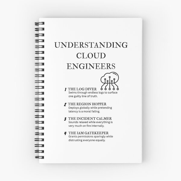 Item preview, Cloud Engineer Humor – Relatable Tech Personality Designs designed and sold by PsyFlow35.