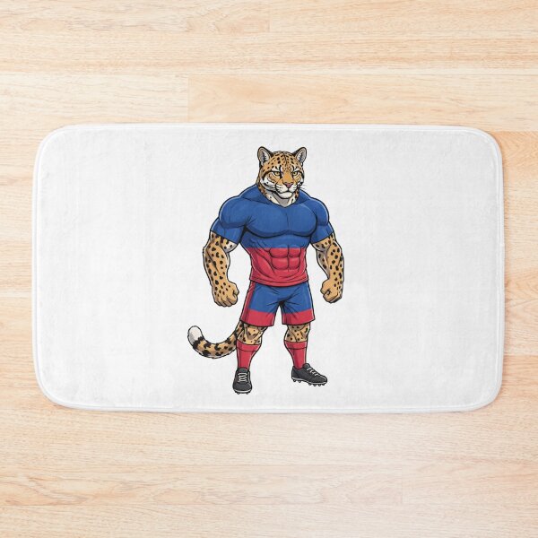 Item preview, Strong Haitian Ocelot Football Mascot2026 designed and sold by ArtByKatti.