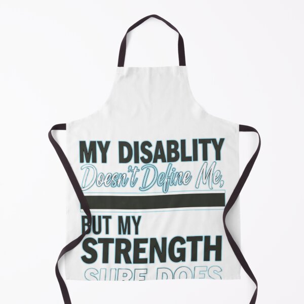 Item preview, My Disability Doesn't Define Me, But My Strength Sure Does - Disability Pride Empowerment Design designed and sold by FitEnvy.