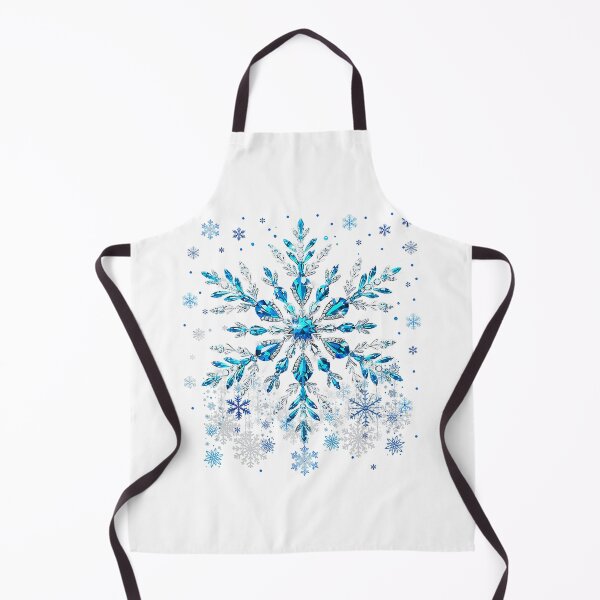 Item preview, Winter Snowflake Blue Crystal Pattern designed and sold by barrycantre11.