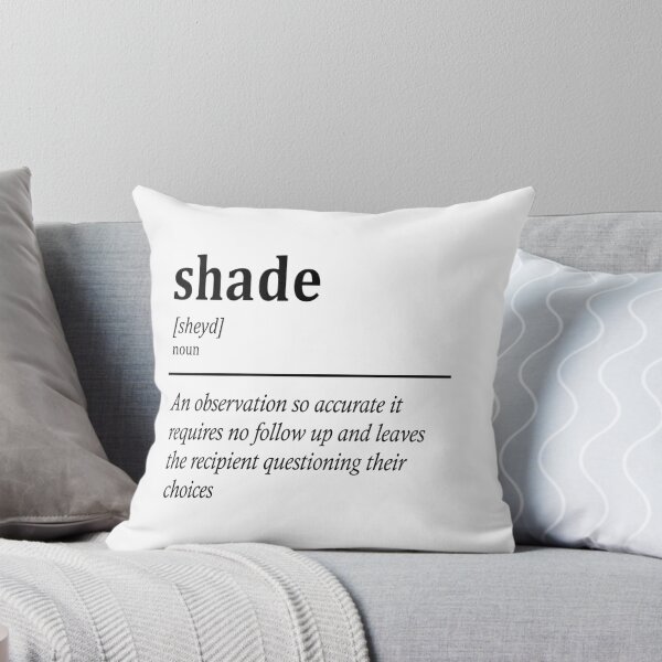 Item preview, Shade – Dictionary Definition | Bold Typography Design designed and sold by SodaRebel.