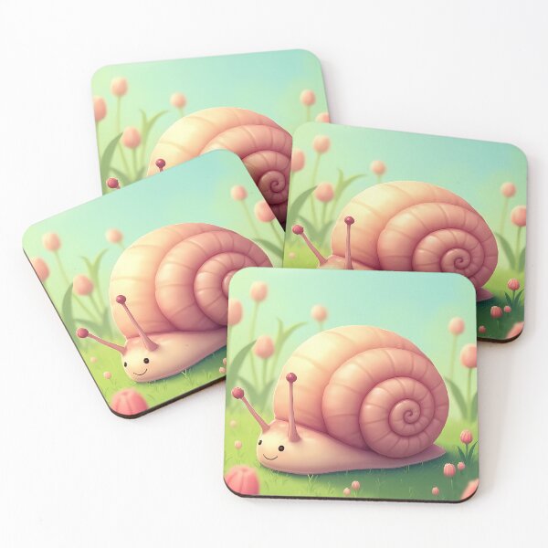 Item preview, Cute snail in a spring garden (comic) designed and sold by Mianku | Für das Leben.