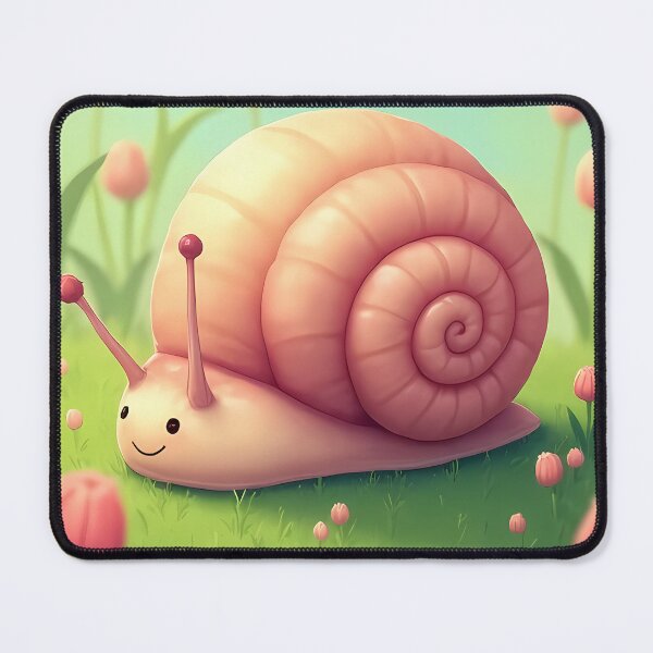 Item preview, Cute snail in a spring garden (comic) designed and sold by Mianku | Für das Leben.