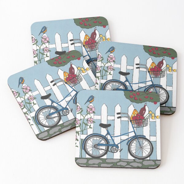Item preview, Blue Bicycle Picnic Bike Life designed and sold by Sartoris Art.