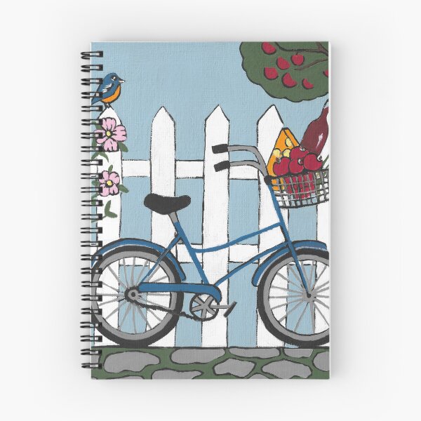 Item preview, Blue Bicycle Picnic Bike Life designed and sold by Sartoris Art.
