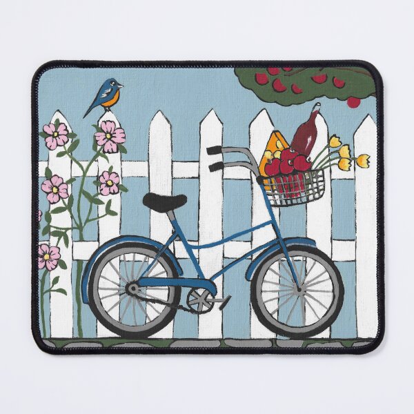 Item preview, Blue Bicycle Picnic Bike Life designed and sold by Sartoris Art.