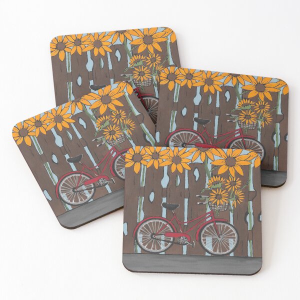 Item preview, Red Bicycle Bike Life designed and sold by Sartoris Art.