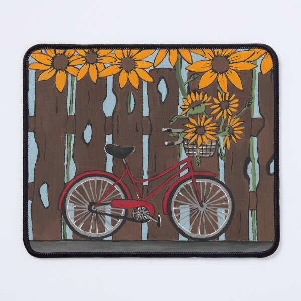 Item preview, Red Bicycle Bike Life designed and sold by Sartoris Art.