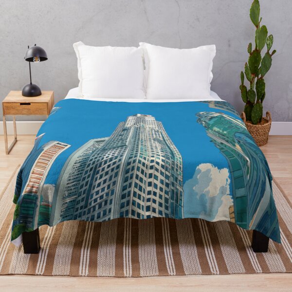 Item preview, Tall skyscrapers and blue skies designed and sold by anytka.