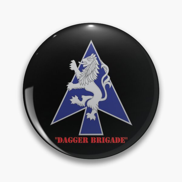Artikelvorschau, Armee – 2. Brigade Kampftruppe – Dolchbrigade – 1. Infanteriedivision (300 Mann) entworfen und verkauft von Military Insignia Products.