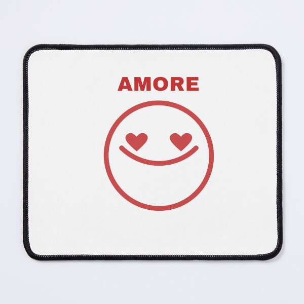 Item preview, AMORE - Smiley love design designed and sold by TalkTee Me.