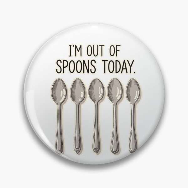Item preview, Spoon Theory  - Disability Pride Empowerment Design designed and sold by FitEnvy.