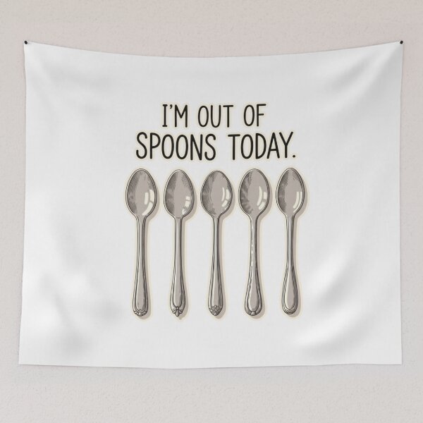 Item preview, Spoon Theory  - Disability Pride Empowerment Design designed and sold by FitEnvy.