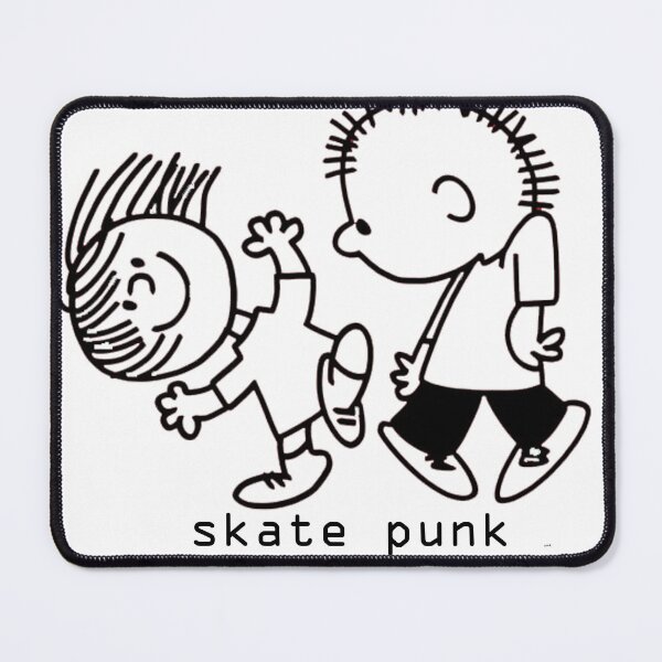Item preview, skate punk designed and sold by Mystic & Celestial Art.