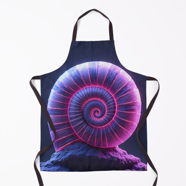 Item preview, Luminous neon spiral on rough stone designed and sold by Mianku | Für das Leben.