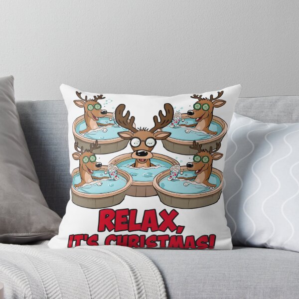 Item preview, Reindeer Spa Day – Relax, It’s Christmas Funny Holiday Design designed and sold by gavinroyal.