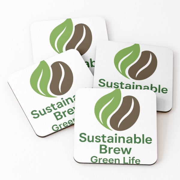 Item preview, Sustainable Brew Eco Coffee Design designed and sold by TwillTees.