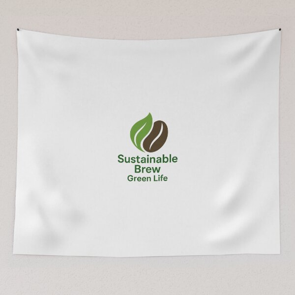 Item preview, Sustainable Brew Eco Coffee Design designed and sold by TwillTees.