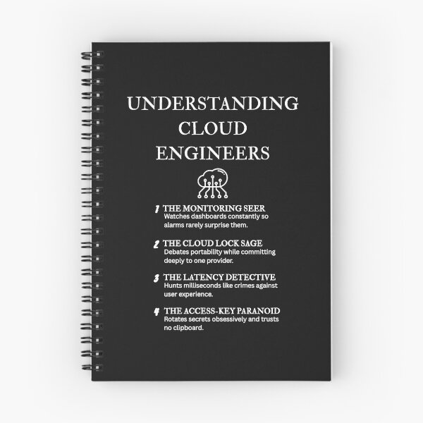 Item preview, Understanding Cloud Engineering – Humor Collection – Black designed and sold by PsyFlow35.
