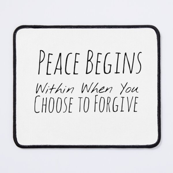 Item preview, Peace Begins Within When You Choose to Forgive – Healing Affirmation designed and sold by Camila Ardila.