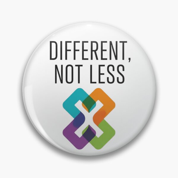 Item preview, Different, Not Less  - Disability Pride Empowerment Design designed and sold by FitEnvy.